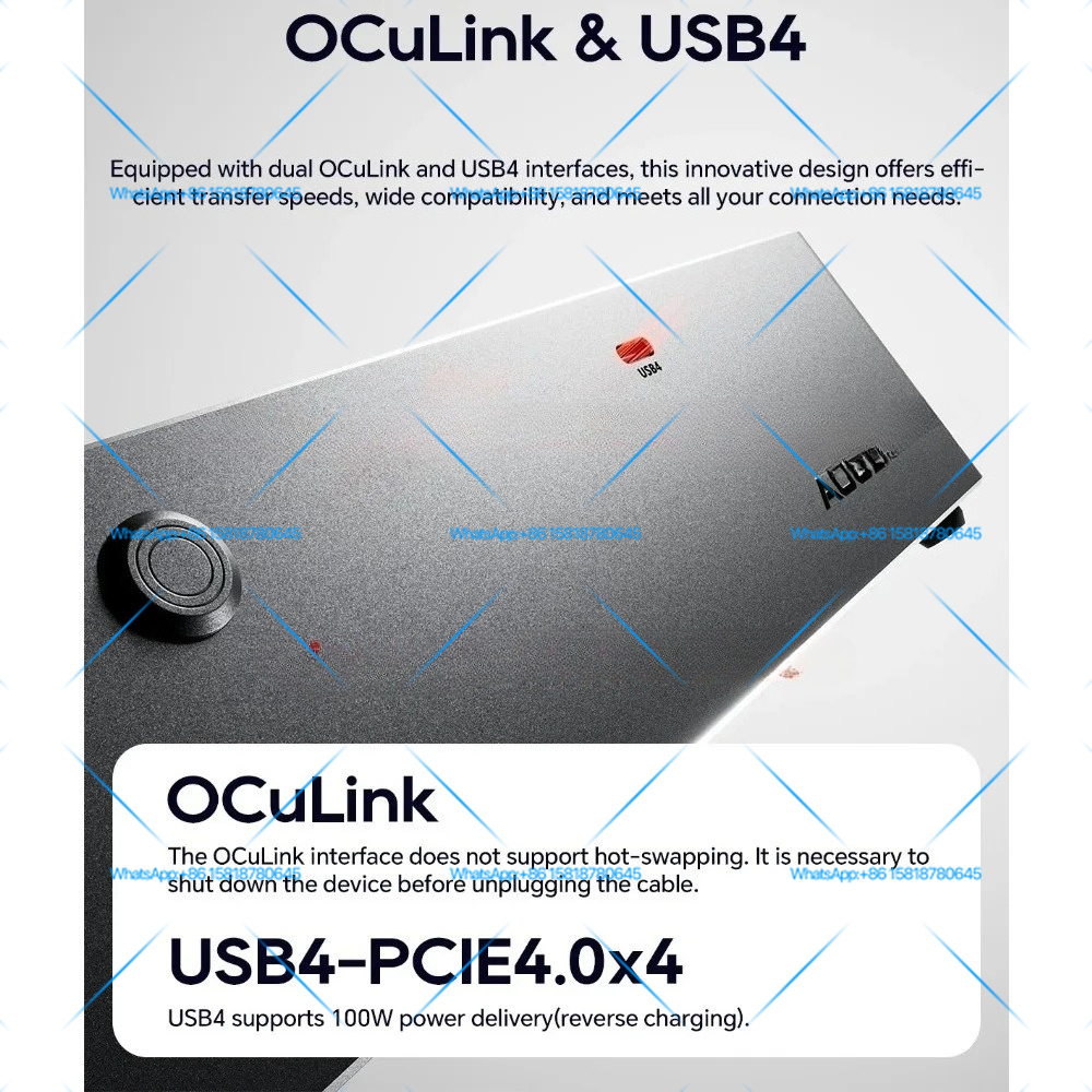AOOSTAR AG02 แท่นเชื่อมต่อการ์ - Oculink Egpu Dock Graphics Card บทวิจารณ์และราคา